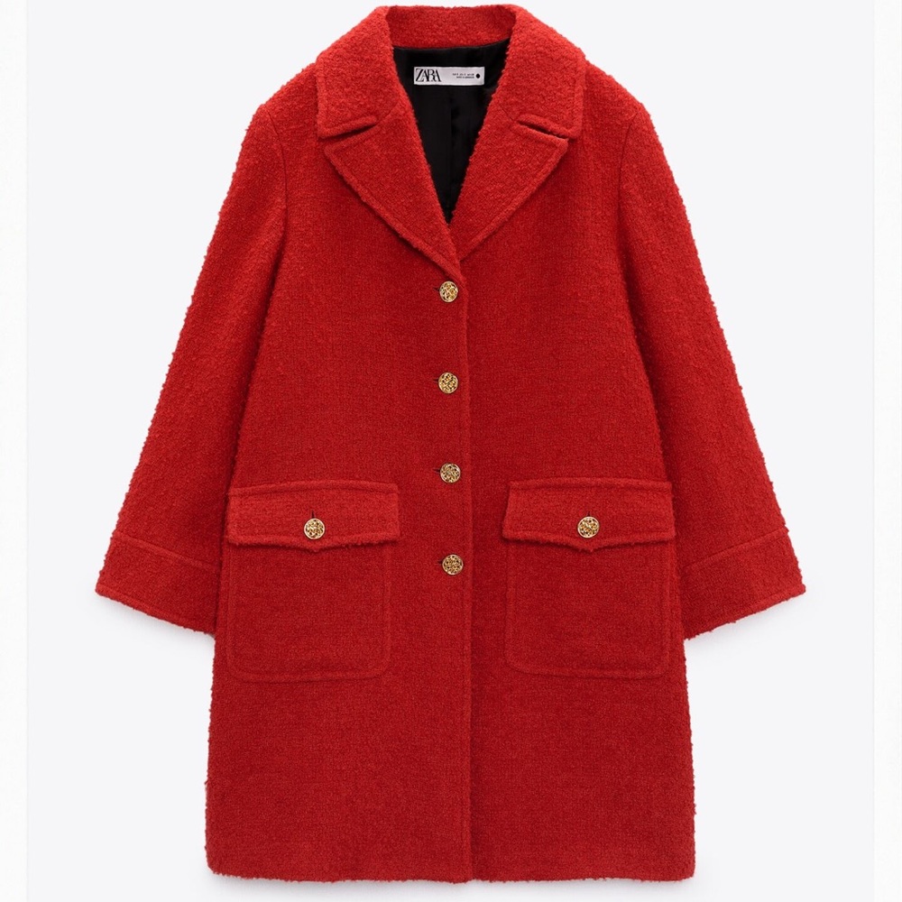 Zara Red coat